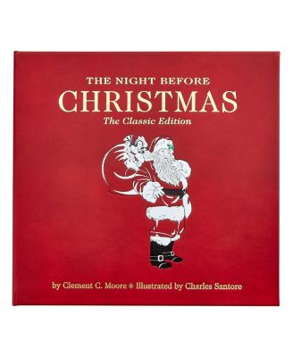 Unisex The Night Before Christmas Classic Children's Leather Bound Book - For Ages 0+