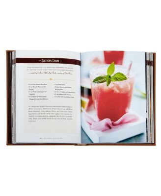 Whiskey Cocktails Leather Bound Book