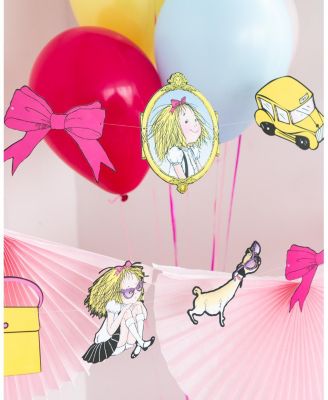 Eloise at the Plaza Birthday Garland, Set of 16 Pieces and Hanging Twine