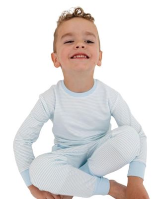  Boys' Seaside Stripe Little Lounger Bamboo Sweatsuit - Baby, Little Kid