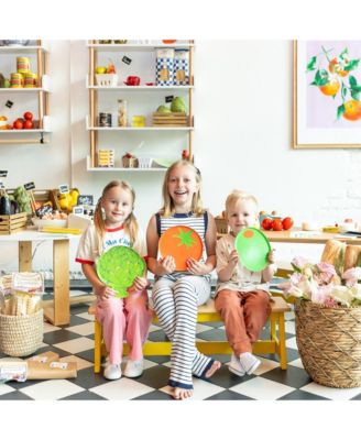  Le Dinner Olive Paper Dinner Plates, Set of 8