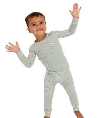  Boys' Evergreen Stripe Pajama Set - Little Kid, Big Kid