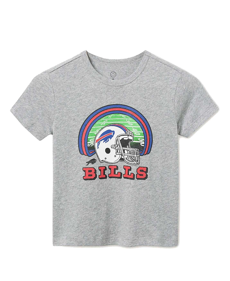 Junk Food Clothing Unisex Nfl Buffalo Bills Game Time Tee - Little Kid, Big Kid In Gray