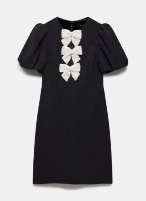 Women's Bow Detail Mini Dress