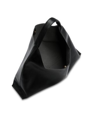 Slouchy Leather Hobo Tote - Exclusive