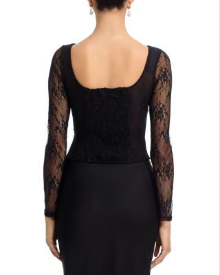 Sweetheart Neck Lace Top - Exclusive
