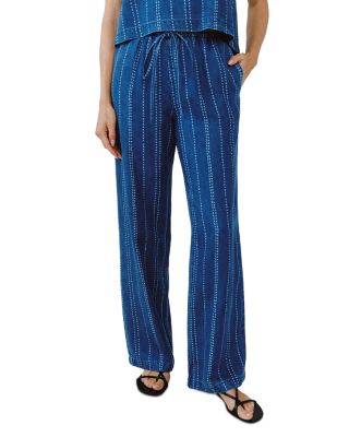 Long Sleeve Cropped Shirt & Drawstring Pants