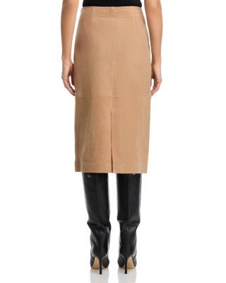 Harriso Desert Leather Skirt 