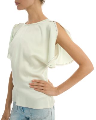 Draped Sleeve Top