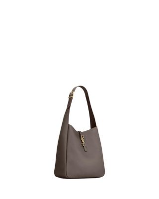 Le 5 A 7 Supple Large Shoulder Hobo Bag In Grained Leather