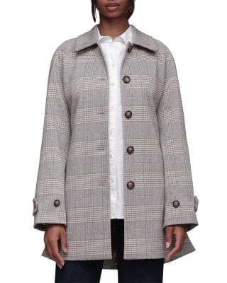 Knit Jacquard Topper Coat