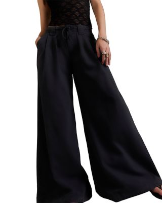 Julien Wide Leg Drawstring Pants