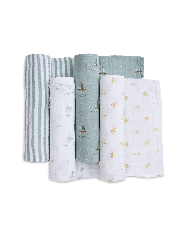 Aden and Anais Boys' Cotton Muslin Swaddle Blankets