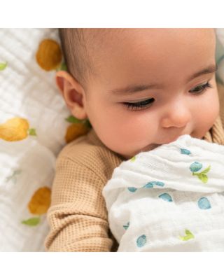 Unisex Cotton Muslin Swaddle Blankets, 2 Pack