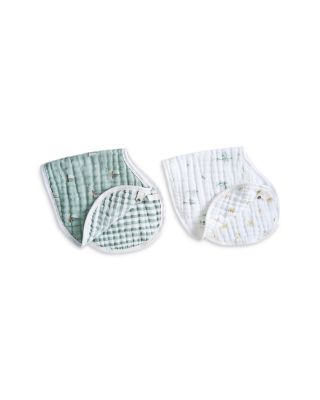   Sailing Seas Muslin Burpy Bibs, 2 Pack