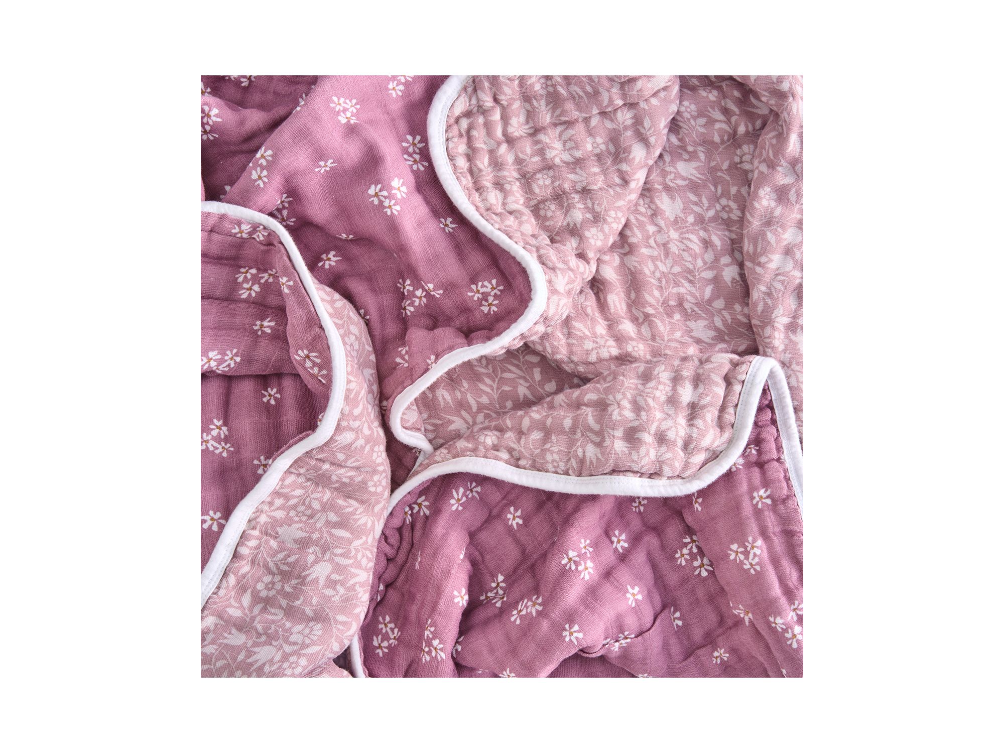 Aden and Anais Floral Muslin Dream Blanket — Image 3