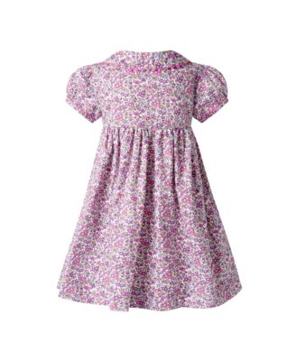 Girls' Floral Button Front Dress and Bloomers - Baby