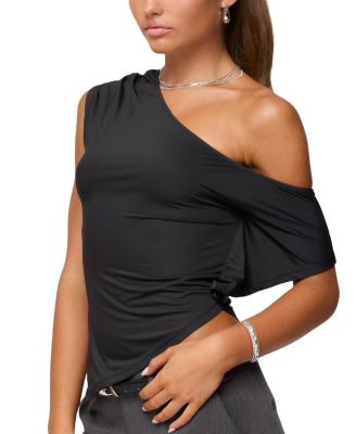 Katana Asymmetric Off Shoulder Top