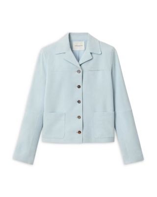 Notch Lapel Patch Pocket Jacket