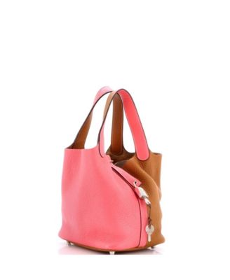 PM Picotin Lock Bag Bicolor Clemence
