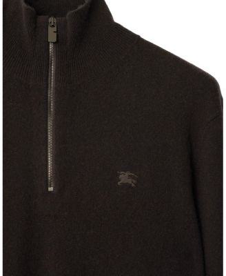 Cashmere Blend Quarter Zip Sweater