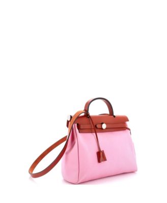 31 Herbag Zip Leather and Toile