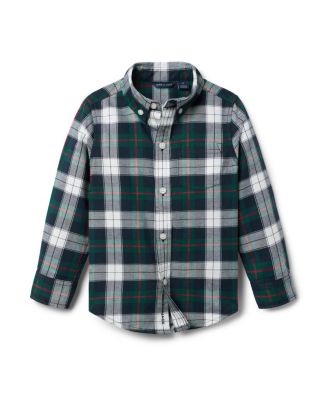 Unisex Tartan Flannel Shirt - Little Kid, Big Kid