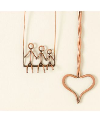  Rooted in Love Swing Sculpture by Haw Creek Forge