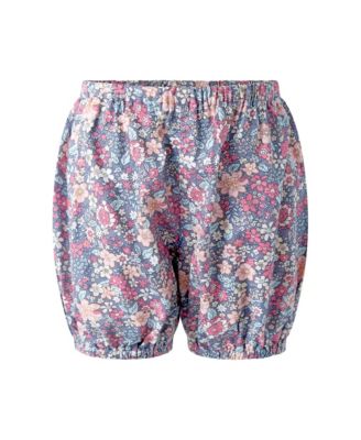 Girls' Floral SS Smocked Dress and Bloomers - Baby