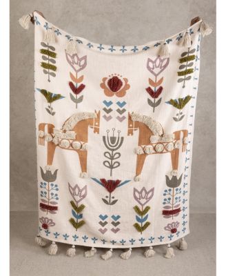  Kyoto Throw Blanket, 60&amp;#x22; L x 50&amp;#x22; W