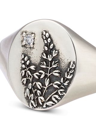 Men's Heather Signet Ring