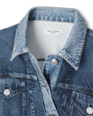 Miramar Combo Terry Oversized Trucker Jacket