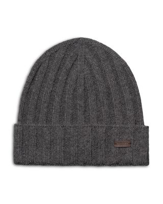 Rib Kint Cashmere Beanie