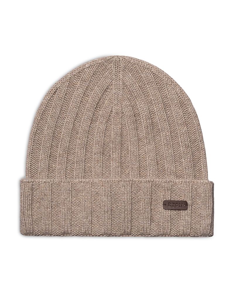 Eton Rib Kint Cashmere Beanie · One Size