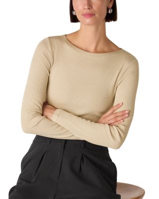 Sparkle Rib Jersey Top