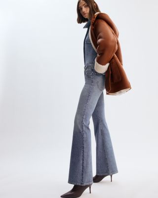 Miramar Ponte Dahlia Mid Rise Sweatpant Jeans in Minet