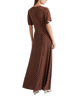 Teca Ruched Maxi Dress