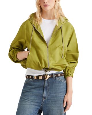 Zippered Cropped Jacket