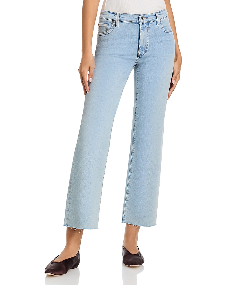Frame The Mellow Ankle Jeans in Tribute Raw After