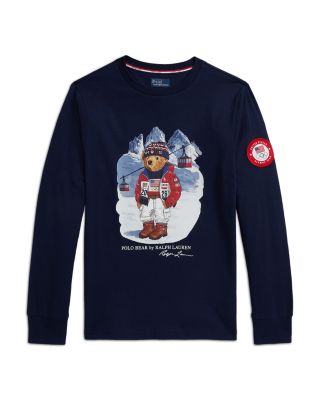 Boys' Team USA Polo Bear Cotton Tee - Big Kid