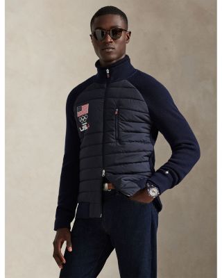 Team USA Hybrid Full Zip Sweater
