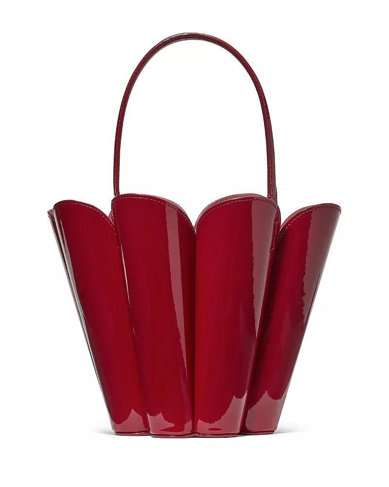 kate spade new york Spade Flower Patent Leather Bucket Bag