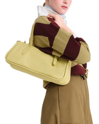 East/West Leather Shoulder Bag