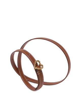 Women's Slim Heart Belt
