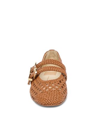 Women's Baylee Woven Leather Flats