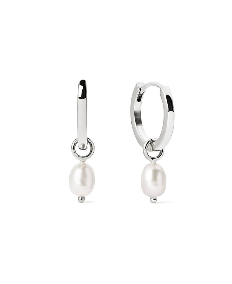 Ana Luisa Frida Freshwater Pearl Huggie Hoops