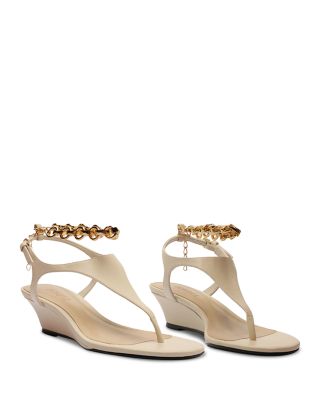 Women's Lys Leather Wedge Thong Sandals