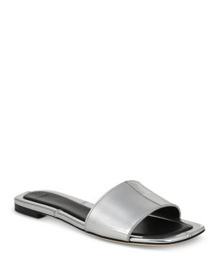 Women's Valeria Leather Slide Sandals 