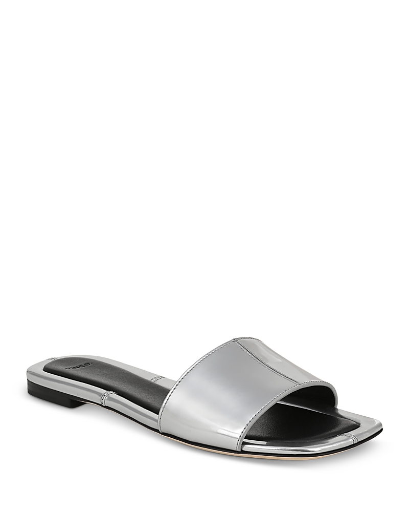 Vince Women's Valeria Leather Slide Sandals