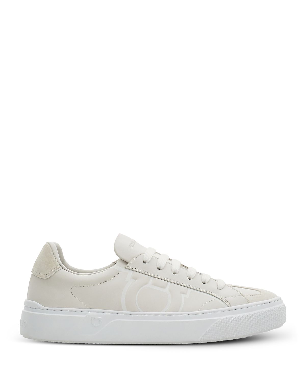 Ferragamo Men's Gancini Leather Sneakers